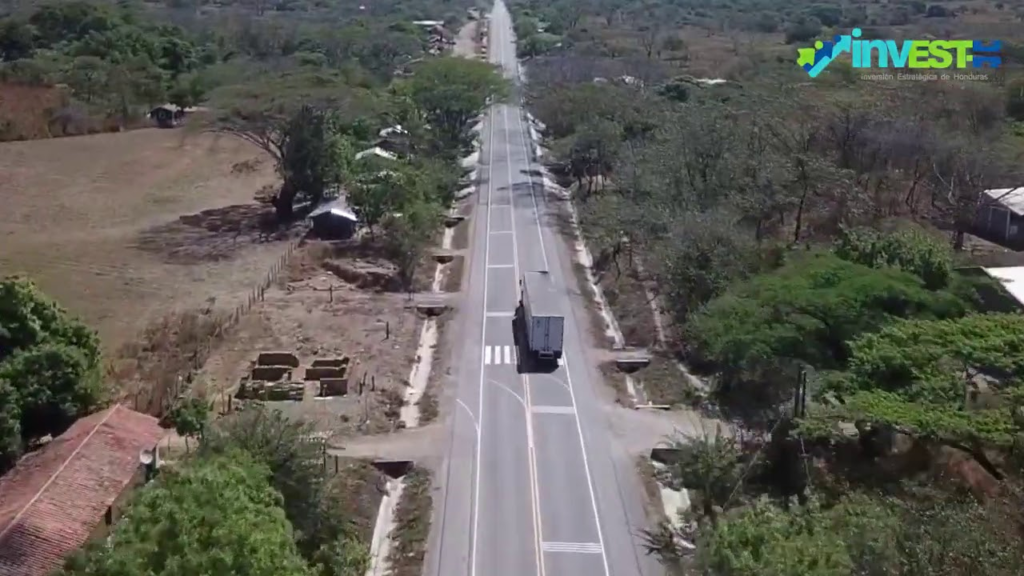 Carretera CA-3 Choluteca - Guasaule frontera Honduras Nicaragua