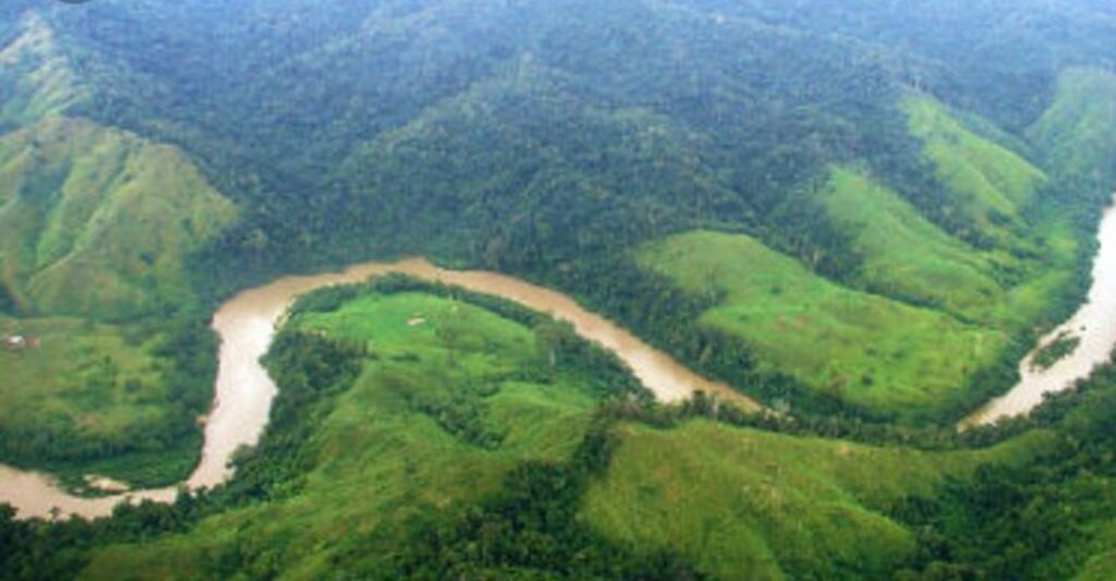 El río Patuca es un río del noreste de Honduras, que se forma al sureste de Juticalpa por la confluencia de los ríos Guayape y Guayambre. Es el segundo río más grande de Centroamérica1 y el río más largo de Honduras, con casi 500 km de longitud y una cuenca de 23.900 km². El río fluye hacia el noreste por aproximadamente 10 millas antes de cruzar la costa de los mosquitos, y que desemboca en el mar Caribe en el punto de Patuca.